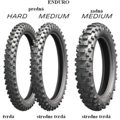 140/80-18 ENDURO MEDIUM Rear                                                    